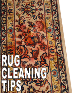 rug cleaning tip